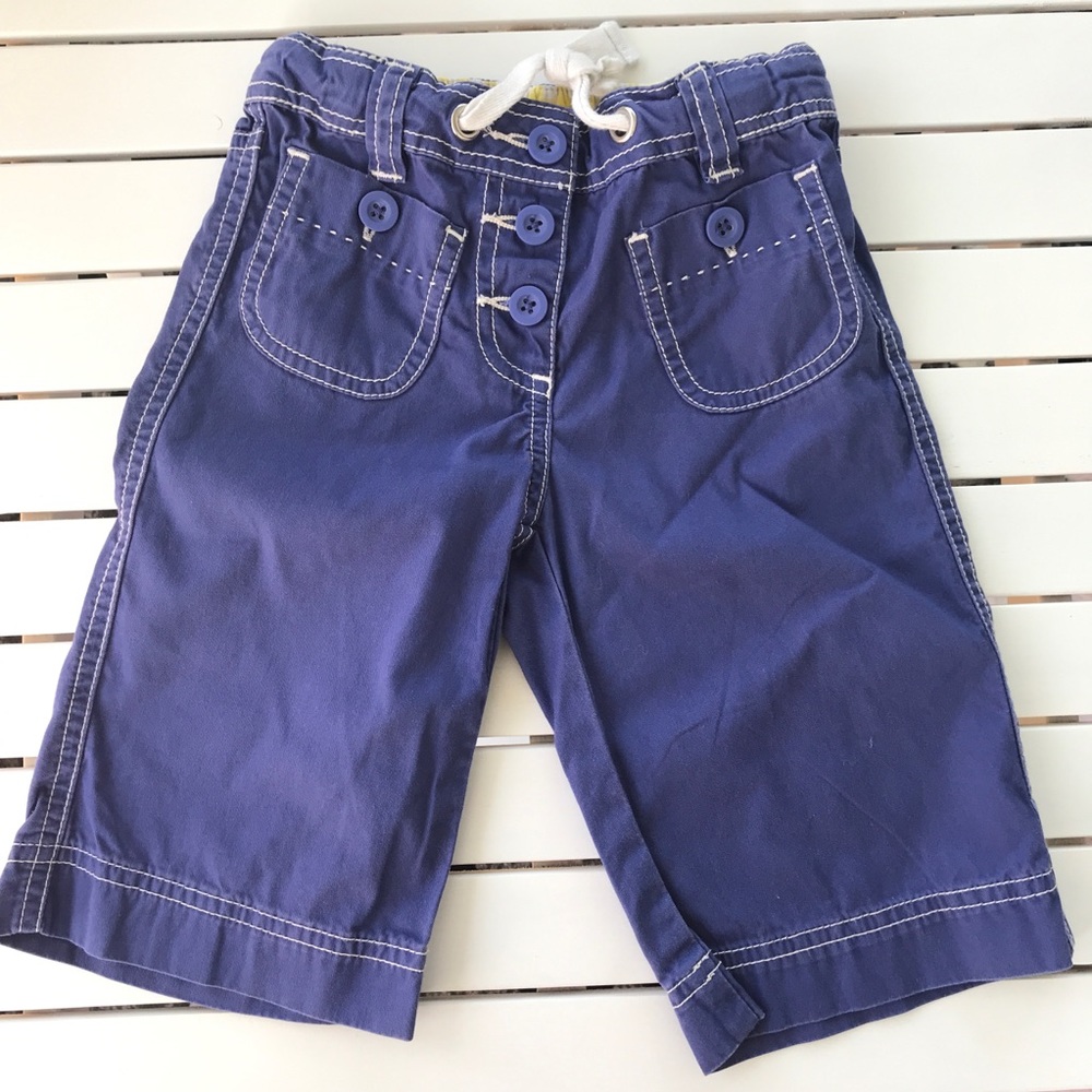 Mini Boden purple 3y board shorts cropped